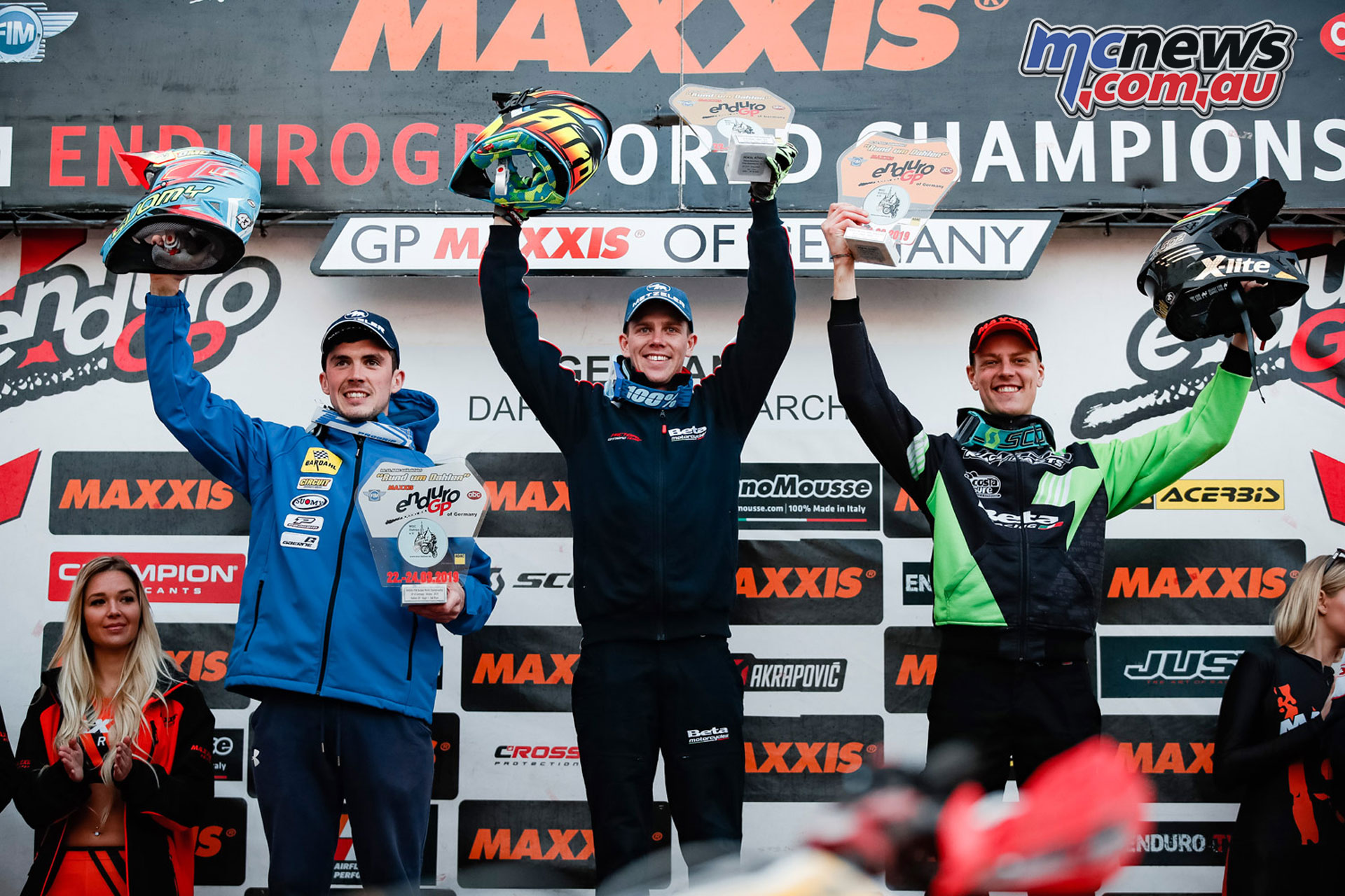 EnduroGP Rnd Germany Steve Holcombe Podium FM