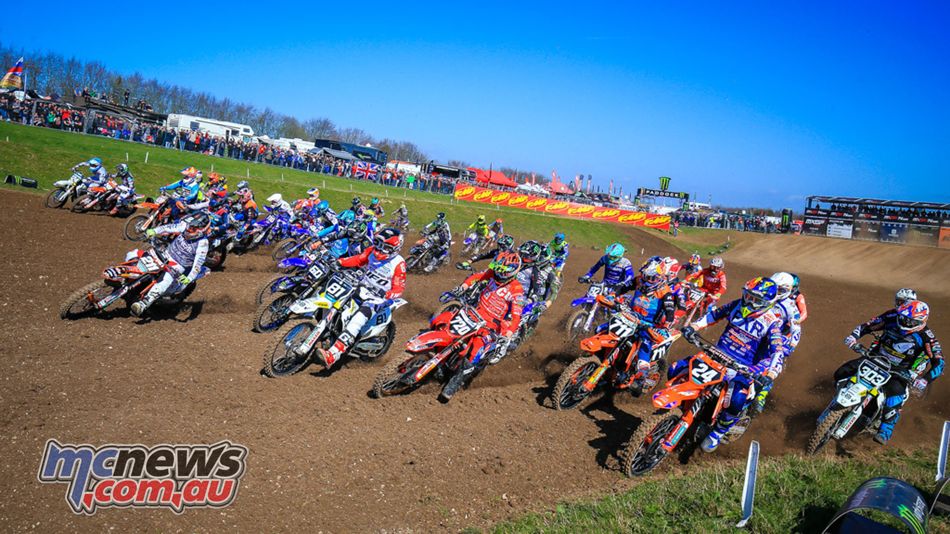 MXGP UK EMX action at Matterley Basin