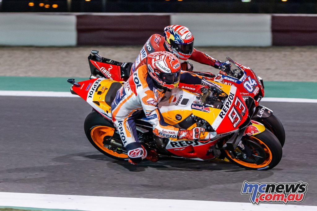 MotoGP Qatar Rnd Marquez Dovi