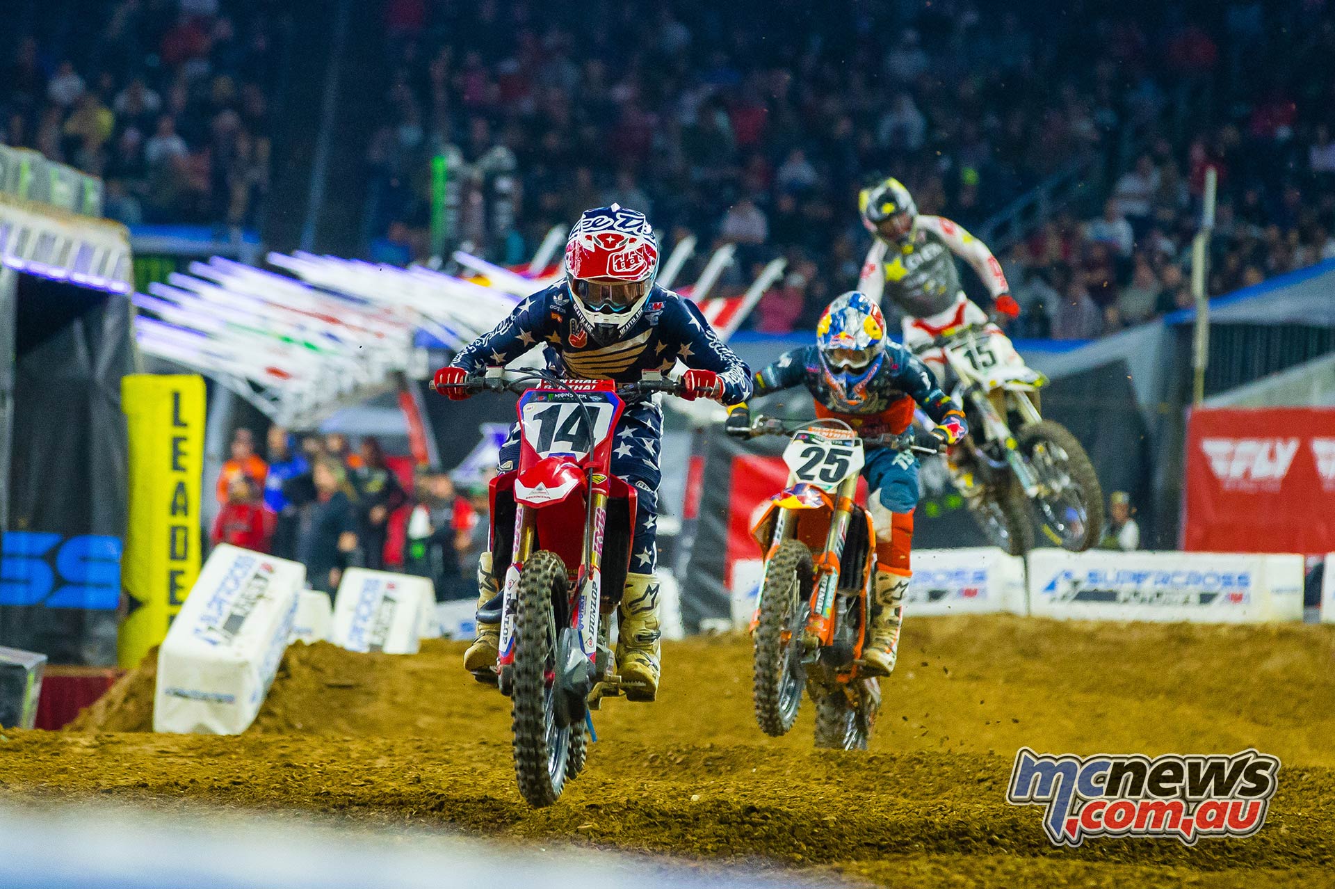 AMA SX Rnd Seely Musquin Wilson Multiple JK SX Houston