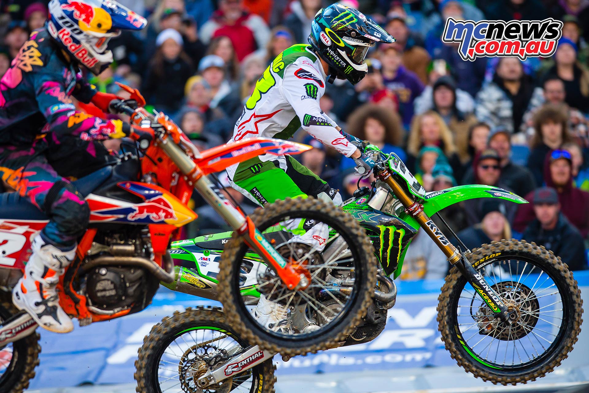 AMA SX Rnd Denver Tomac Webb Multiple JK SX Denver