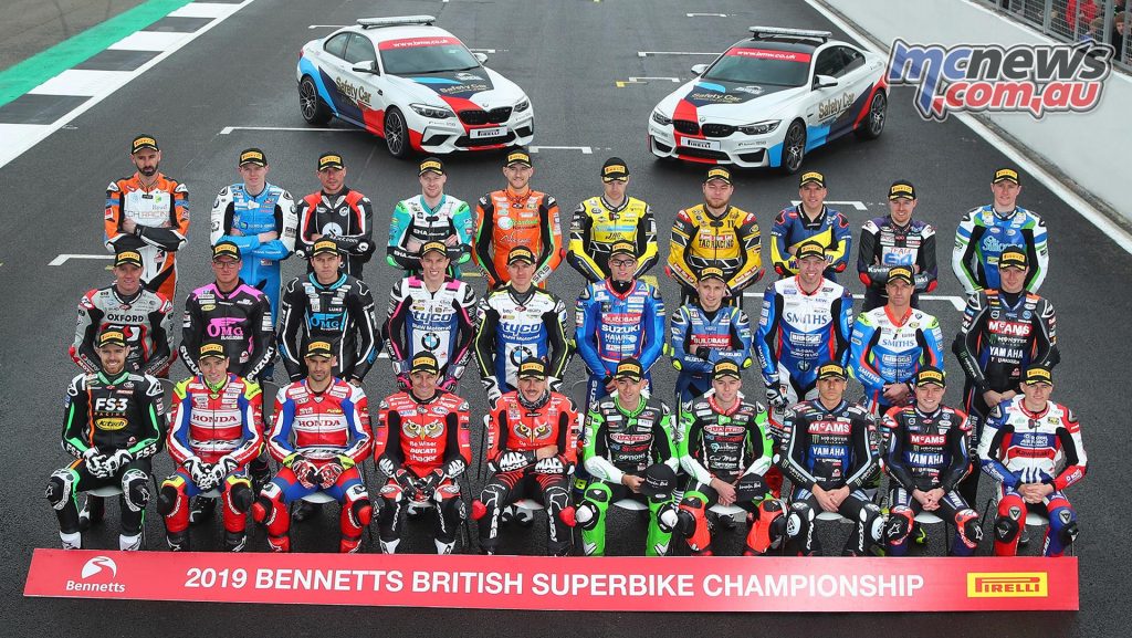 BSB Test Silverstone Riders BSB Test Silverstone Riders