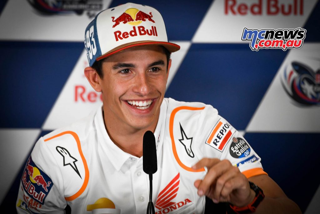 COTA Presser Marquez