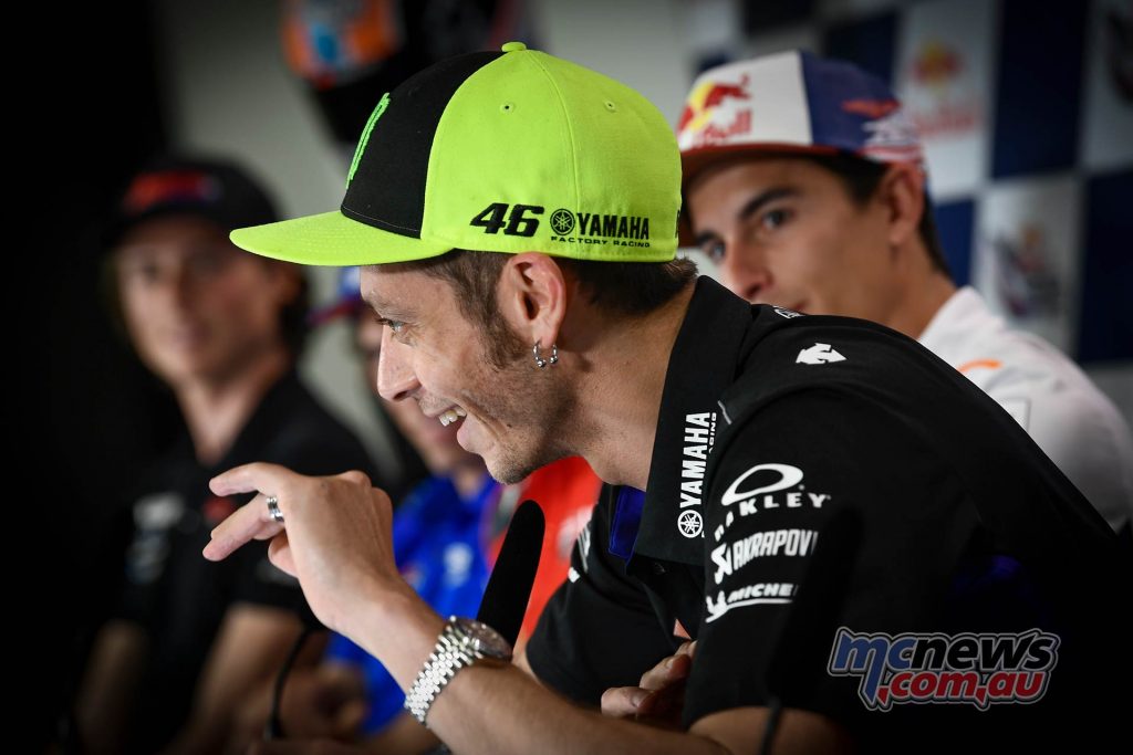 COTA Presser Rossi