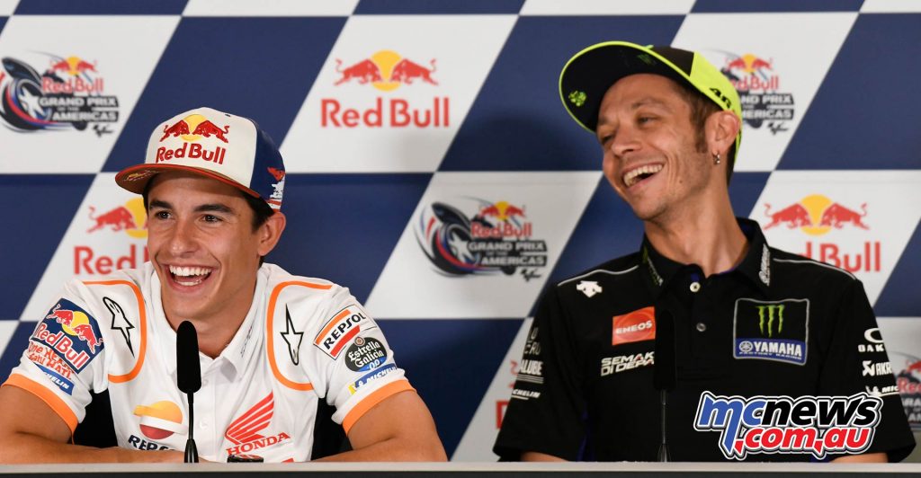 COTA Presser Rossi marquez