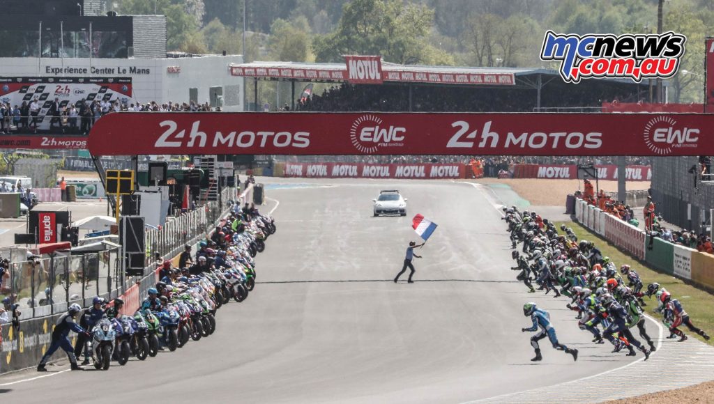 FIM EWC LeMans Hour Start FIM EWC LeMans Hour Start