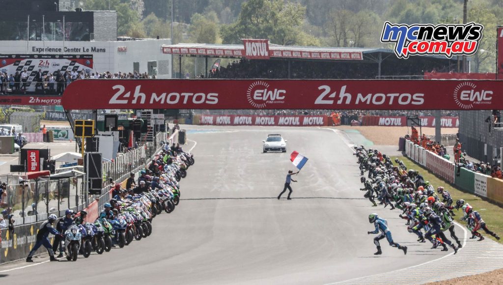 FIM EWC LeMans Hour Start