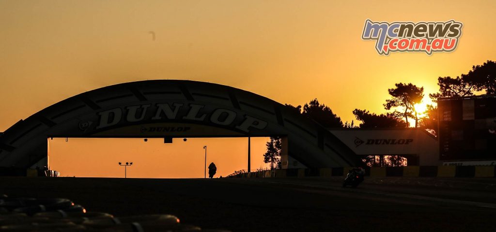 FIM EWC LeMans Hour Sunset FIM EWC LeMans Hour Sunset
