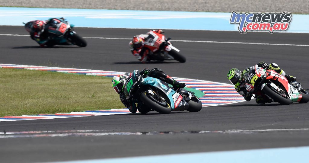 MotoGP Rnd Argentina Morbidelli Crutchlow MotoGP Rnd Argentina Morbidelli Crutchlow