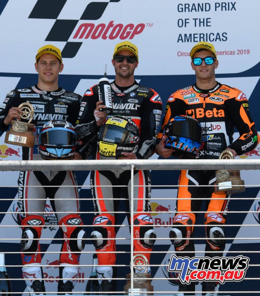 MotoGP Rnd COTA Podium Moto Schrötter Lüthi Navarro MotoGP Rnd COTA Podium Moto Schrötter Lüthi Navarro