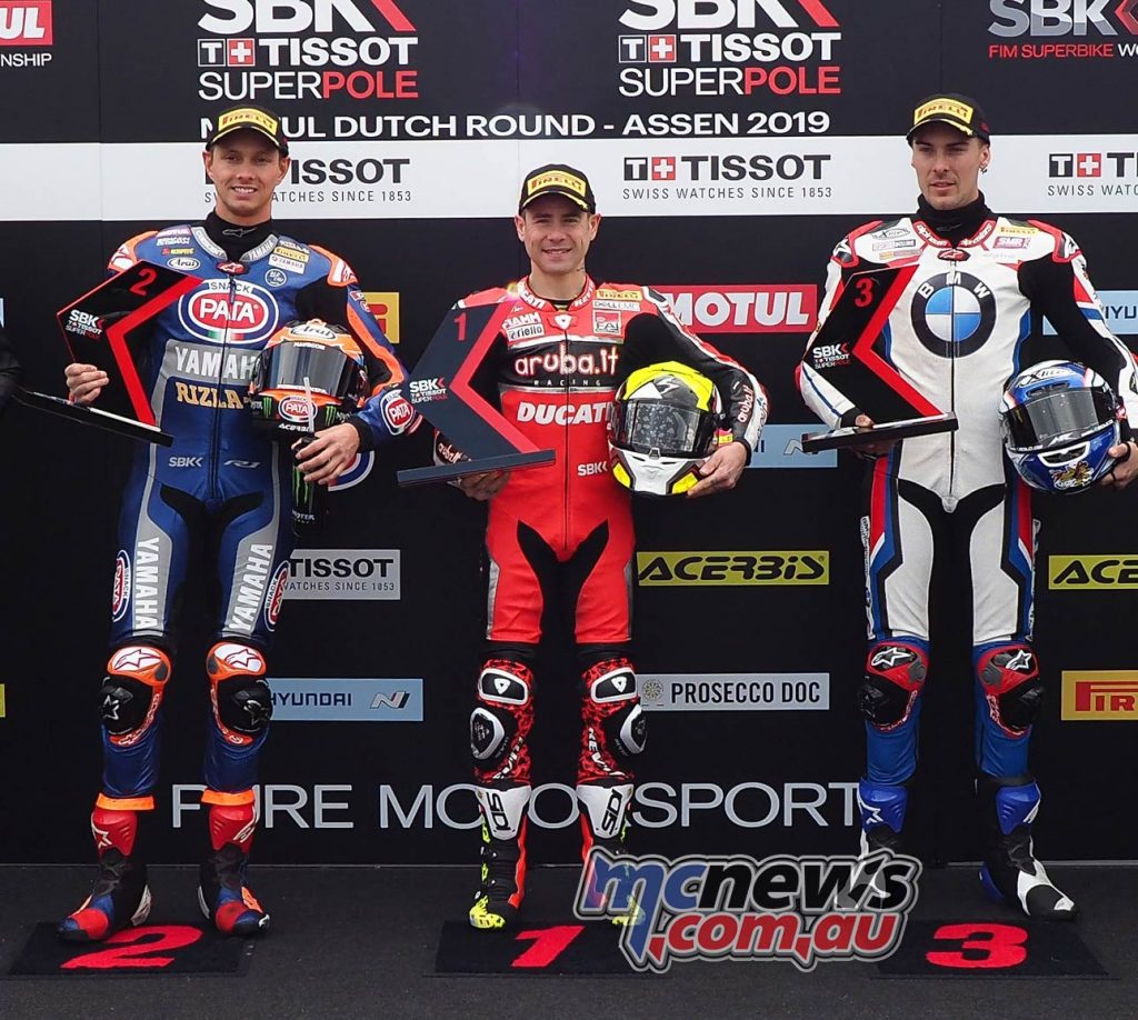 WSBK Rnd Assen Day Superpole Bautista VanDerMark Reiterberger WSBK Rnd Assen Day Superpole Bautista VanDerMark Reiterberger