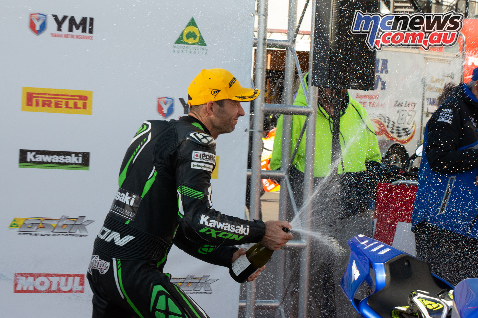 ASBK Rnd The Bend RbMotoLens SBK R Parc Ferme Bryan STARING Celebrations