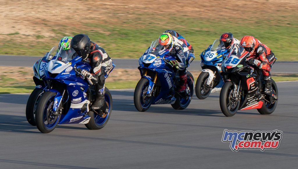 ASBK Rnd The Bend RbMotoLens Supersport Start