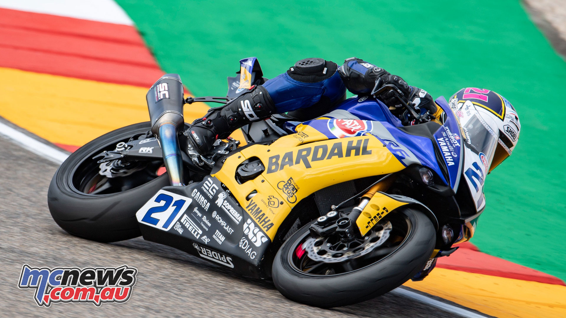 WorldSBK Rnd Aragon Sun SSP Randy Krummenacher WorldSBK Rnd Aragon Sun SSP Randy Krummenacher