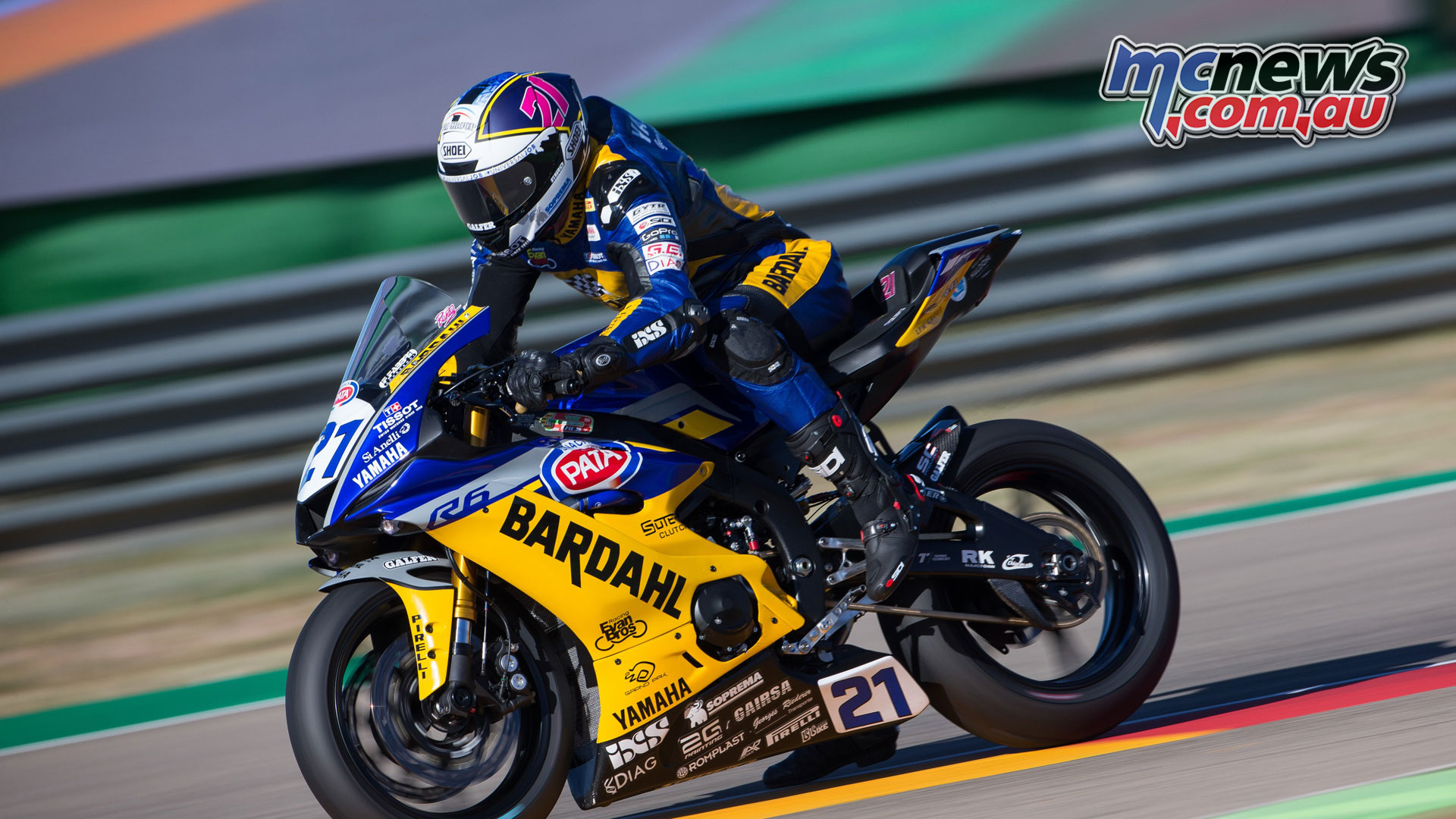 WorldSBK Rnd Aragon Sun SSP Randy Krummenacher WorldSBK Rnd Aragon Sun SSP Randy Krummenacher