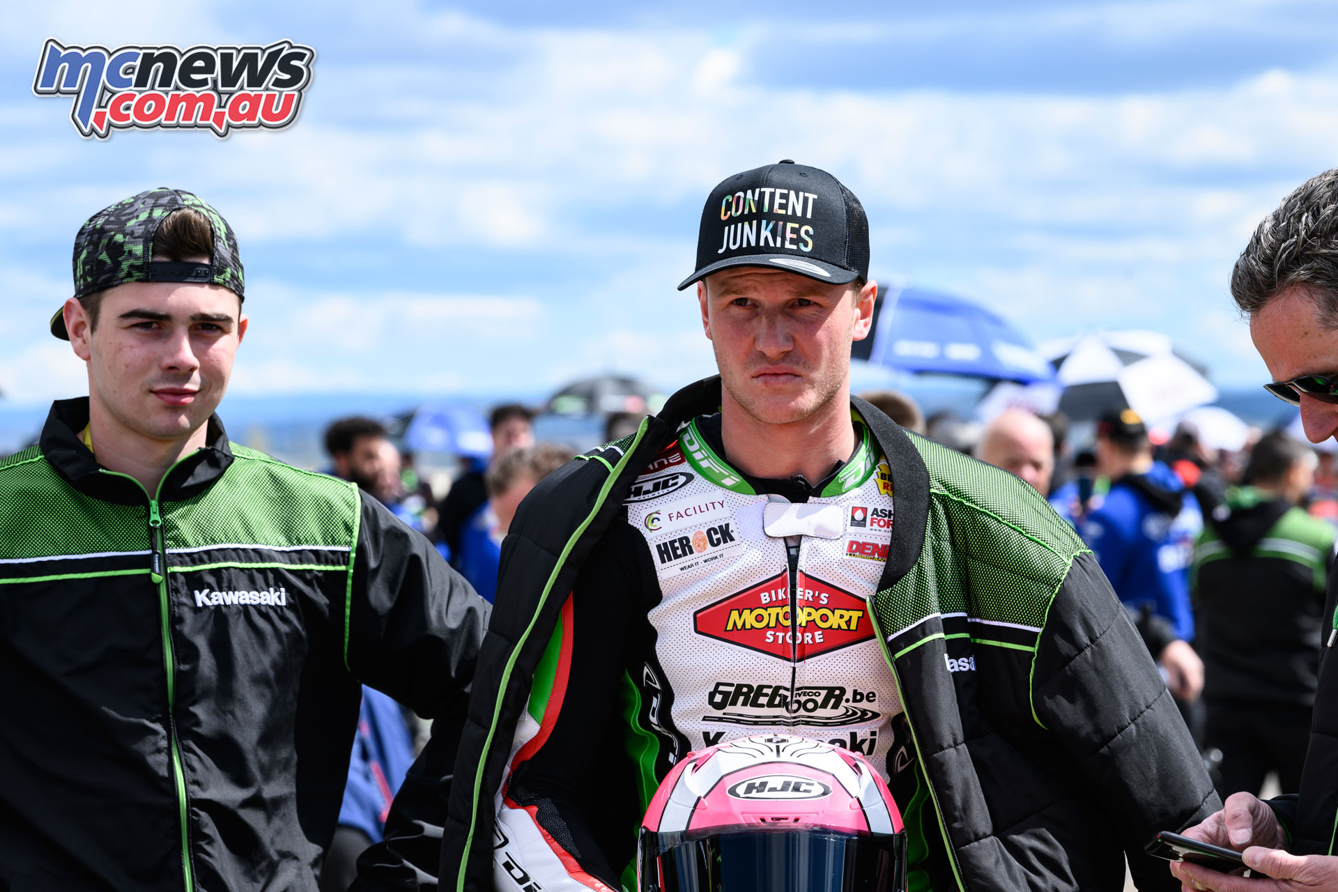 WorldSBK Rnd Aragon Sun WorldSSP Race GB Deroue GB WorldSBK Rnd Aragon Sun WorldSSP Race GB Deroue GB