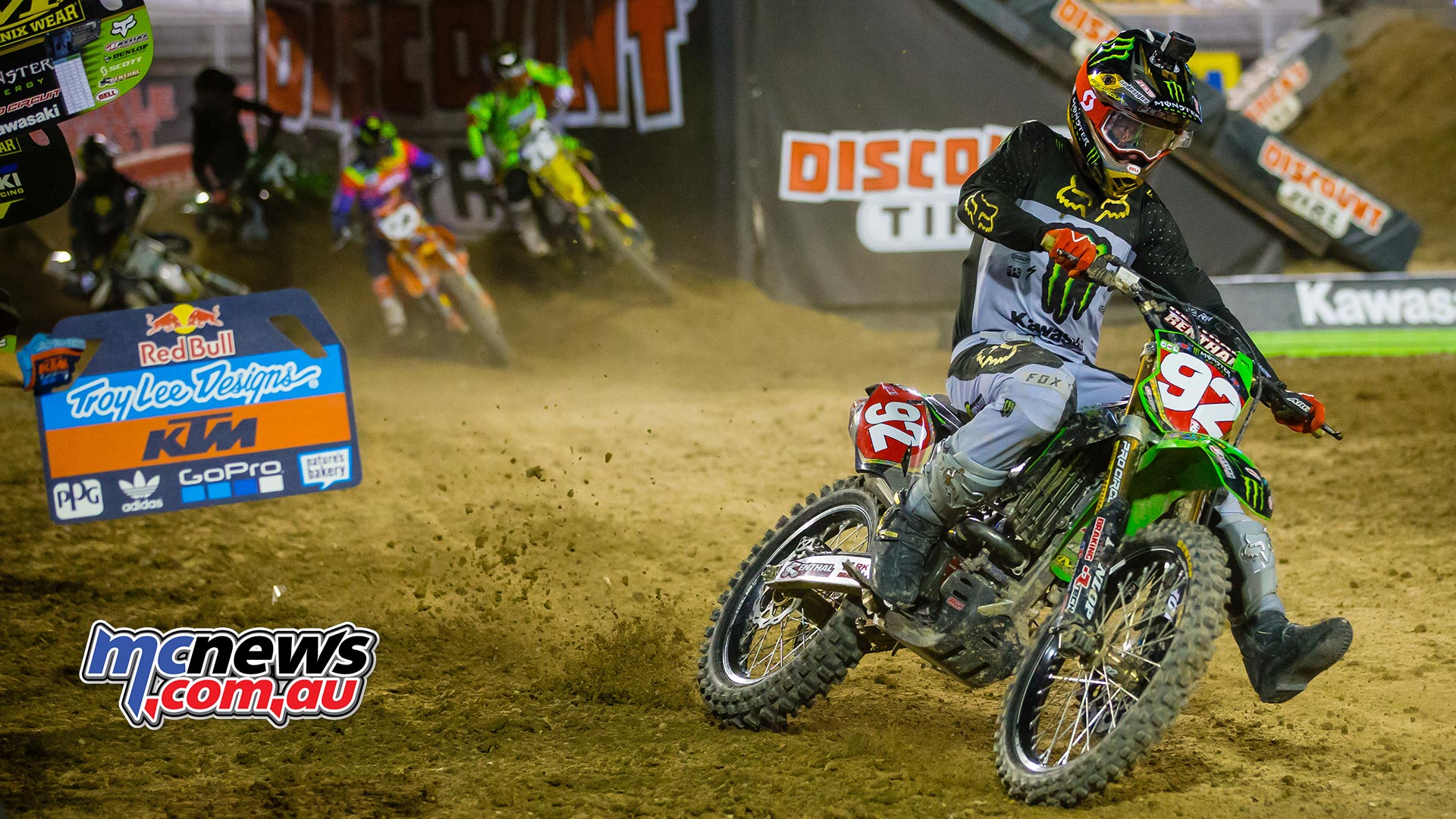 AMA Supercross FInal Cianciarulo JK SX Vegas AMA Supercross FInal Cianciarulo JK SX Vegas
