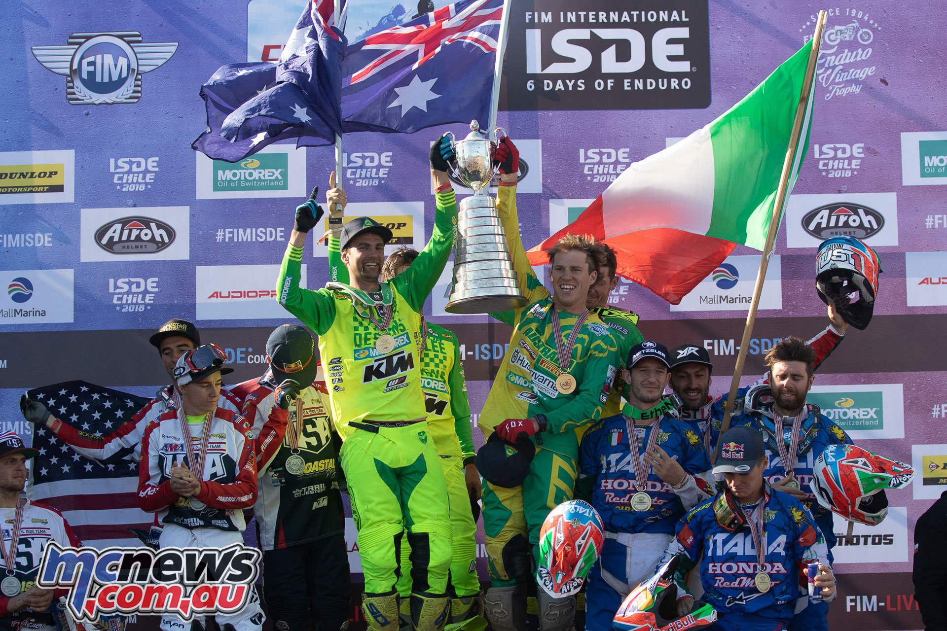 ISDE Australian Team announced