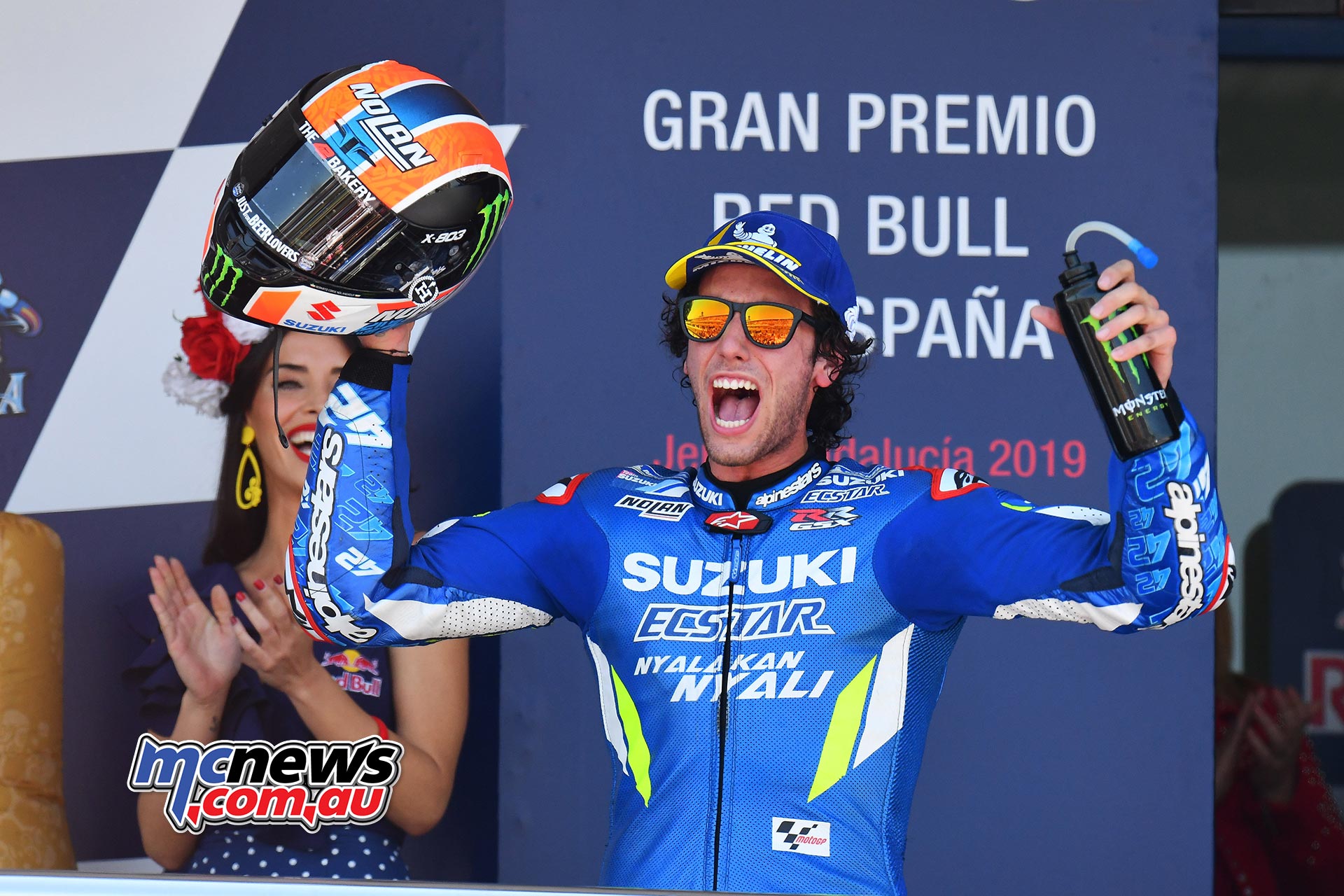 MotoGP Rnd Jerez Rins Podium