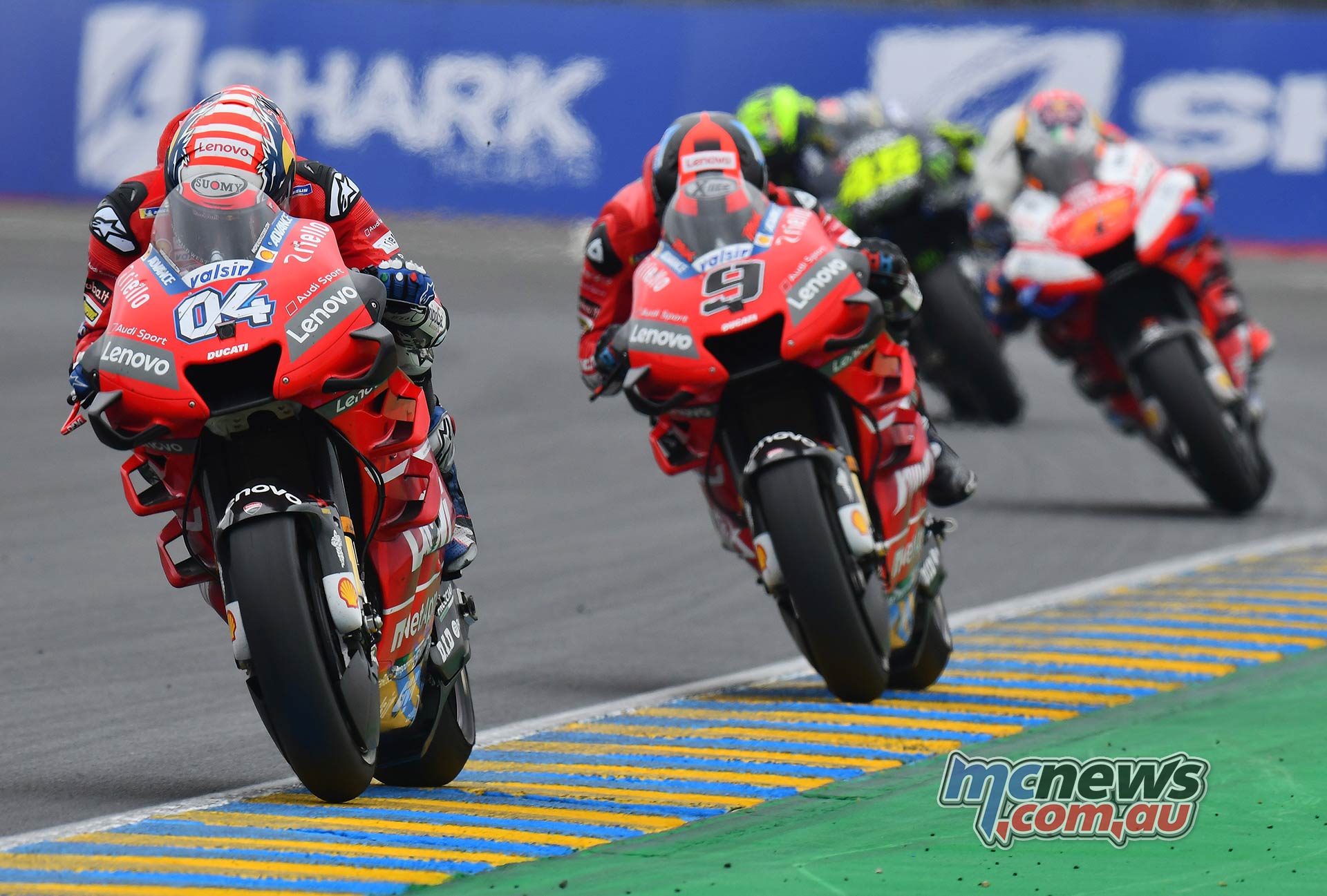 MotoGP Rnd LeMans Dovizioso Petrucci Miller Rossi MotoGP Rnd LeMans Dovizioso Petrucci Miller Rossi