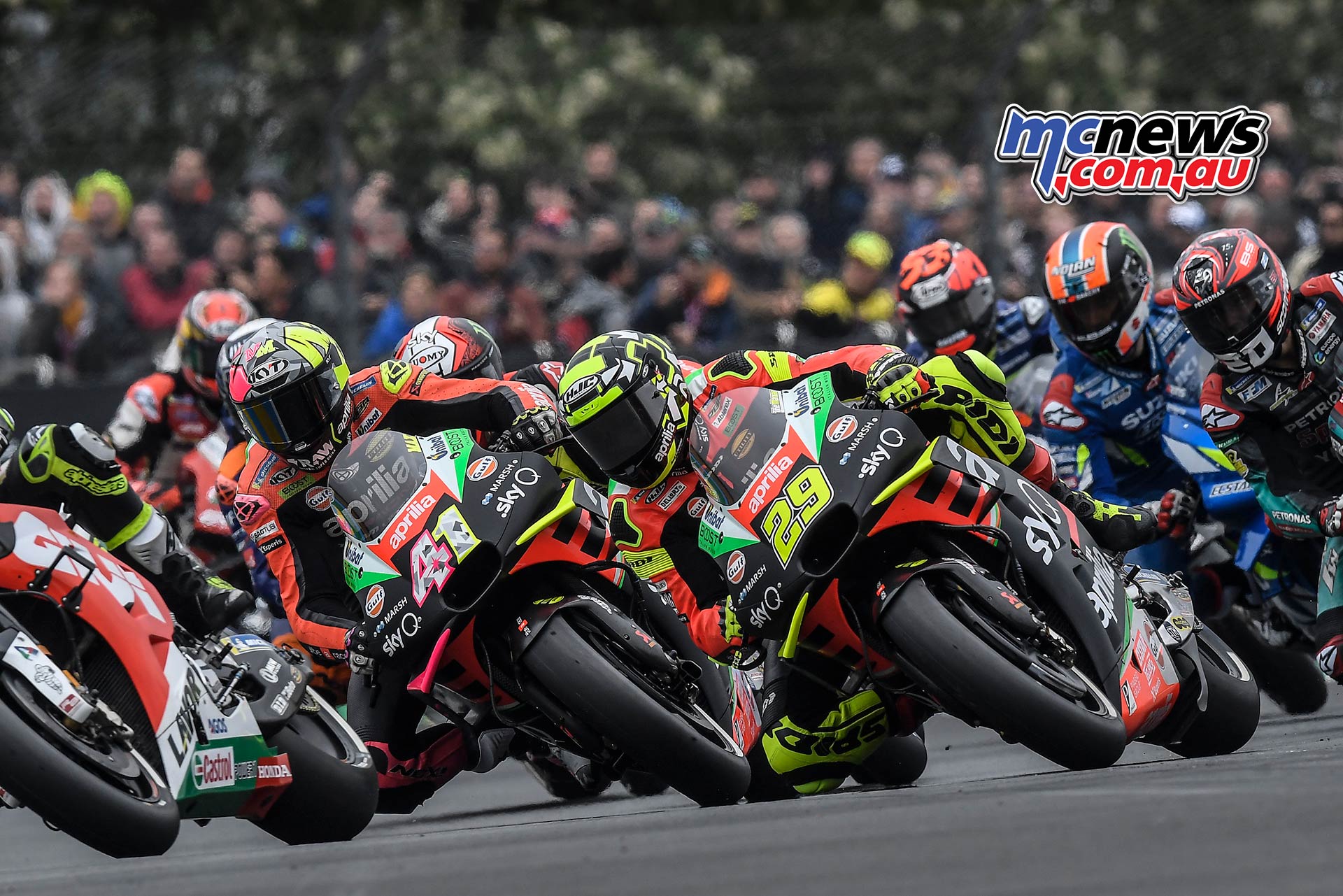 MotoGP Rnd LeMans Espargaro Iannone Aprilia MotoGP MotoGP Rnd LeMans Espargaro Iannone Aprilia MotoGP