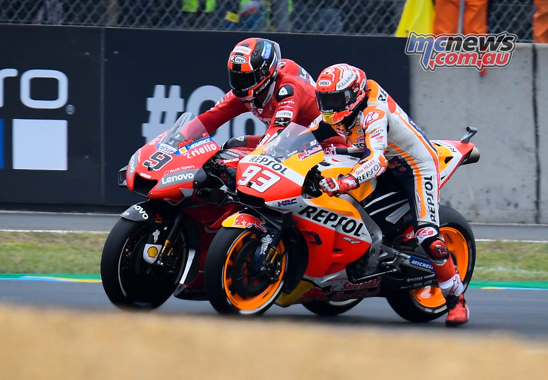 MotoGP Rnd LeMans Marquez Petrucci MotoGP Rnd LeMans Marquez Petrucci