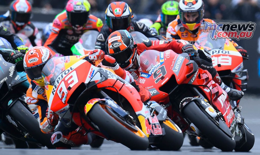 MotoGP Rnd LeMans Marquez Start