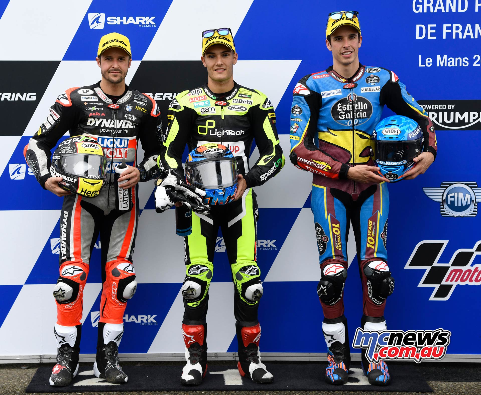 MotoGP Rnd LeMans QP Moto Lüthi Navarro Marquez MotoGP Rnd LeMans QP Moto Lüthi Navarro Marquez