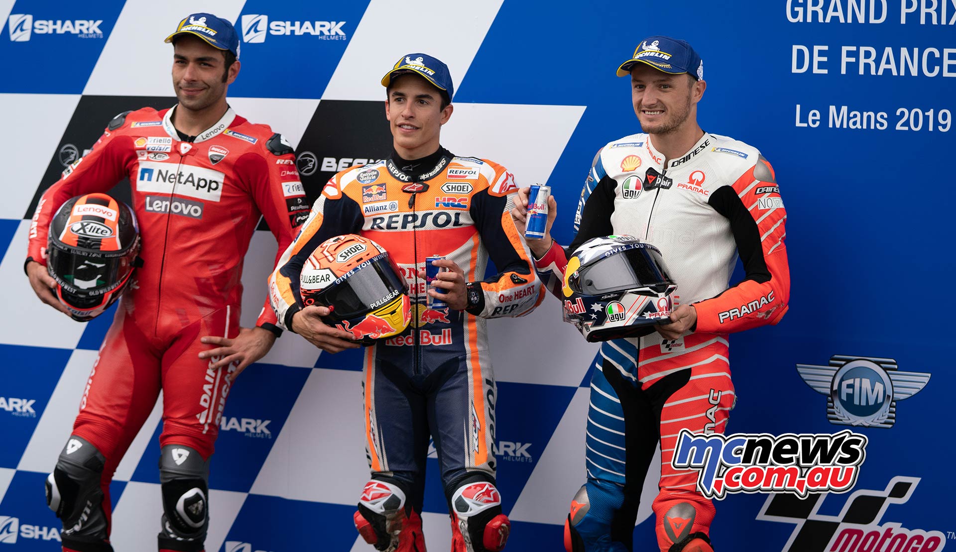 MotoGP Rnd LeMans QP Qualifying Marquez Petrucci Miller MotoGP Rnd LeMans QP Qualifying Marquez Petrucci Miller