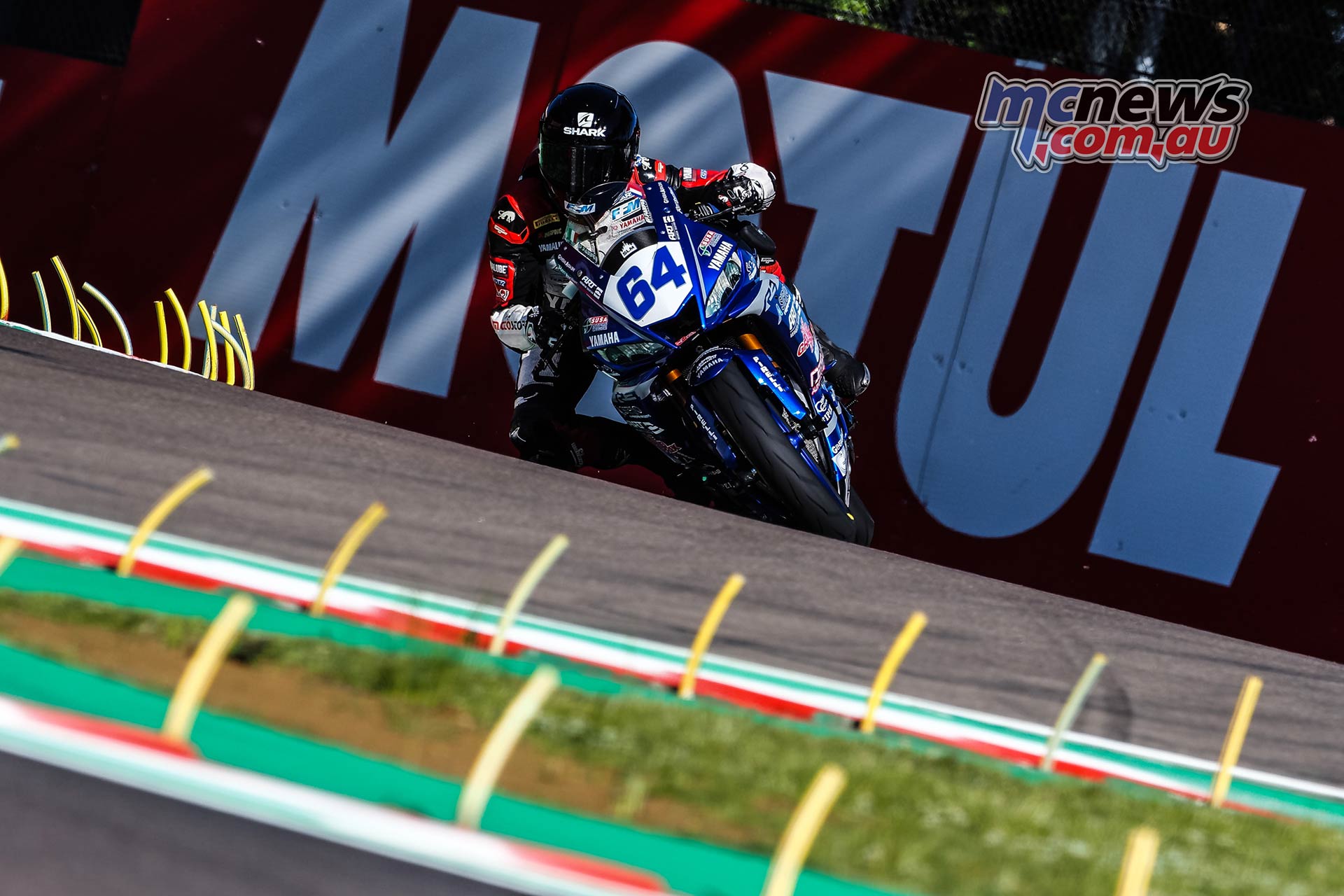 WSBK Rnd Imola Friday WorldSSP Friday Action De Cancellis WSBK Rnd Imola Friday WorldSSP Friday Action De Cancellis