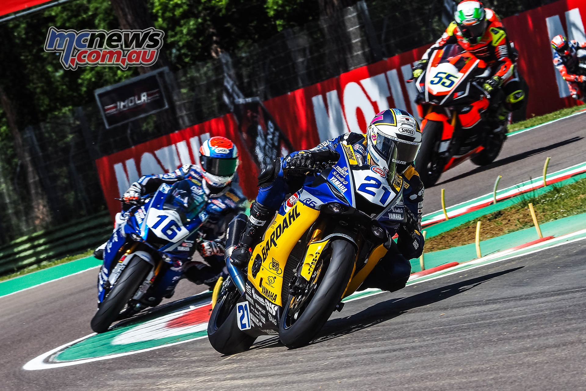 WSBK Rnd Imola Friday WorldSSP Friday Action Krummenacher WSBK Rnd Imola Friday WorldSSP Friday Action Krummenacher