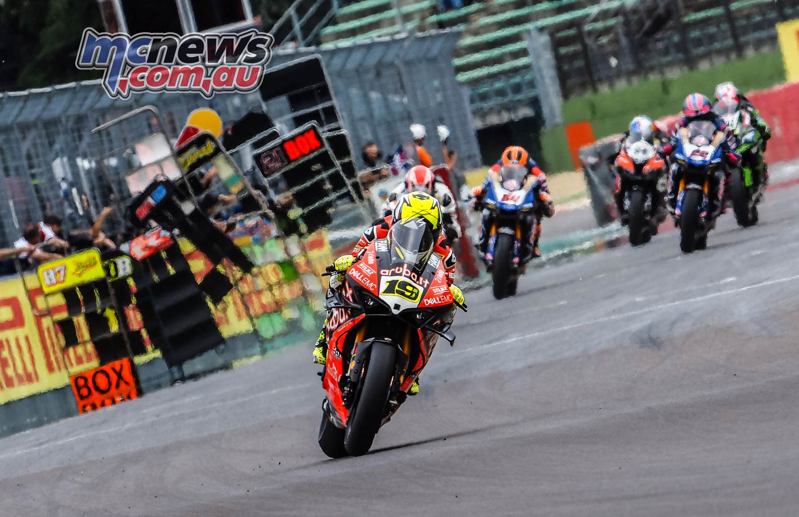 WSBK Rnd Imola Saturday Race Action Bautista WSBK Rnd Imola Saturday Race Action Bautista
