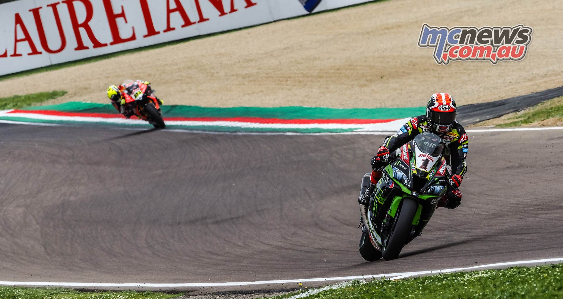 WSBK Rnd Imola Saturday Race Action Rea WSBK Rnd Imola Saturday Race Action Rea