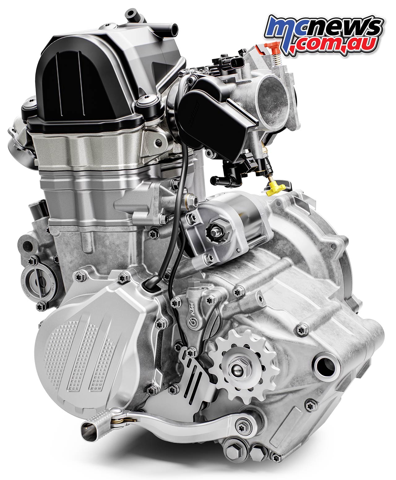 Enduro KTM EXC F Engine Left