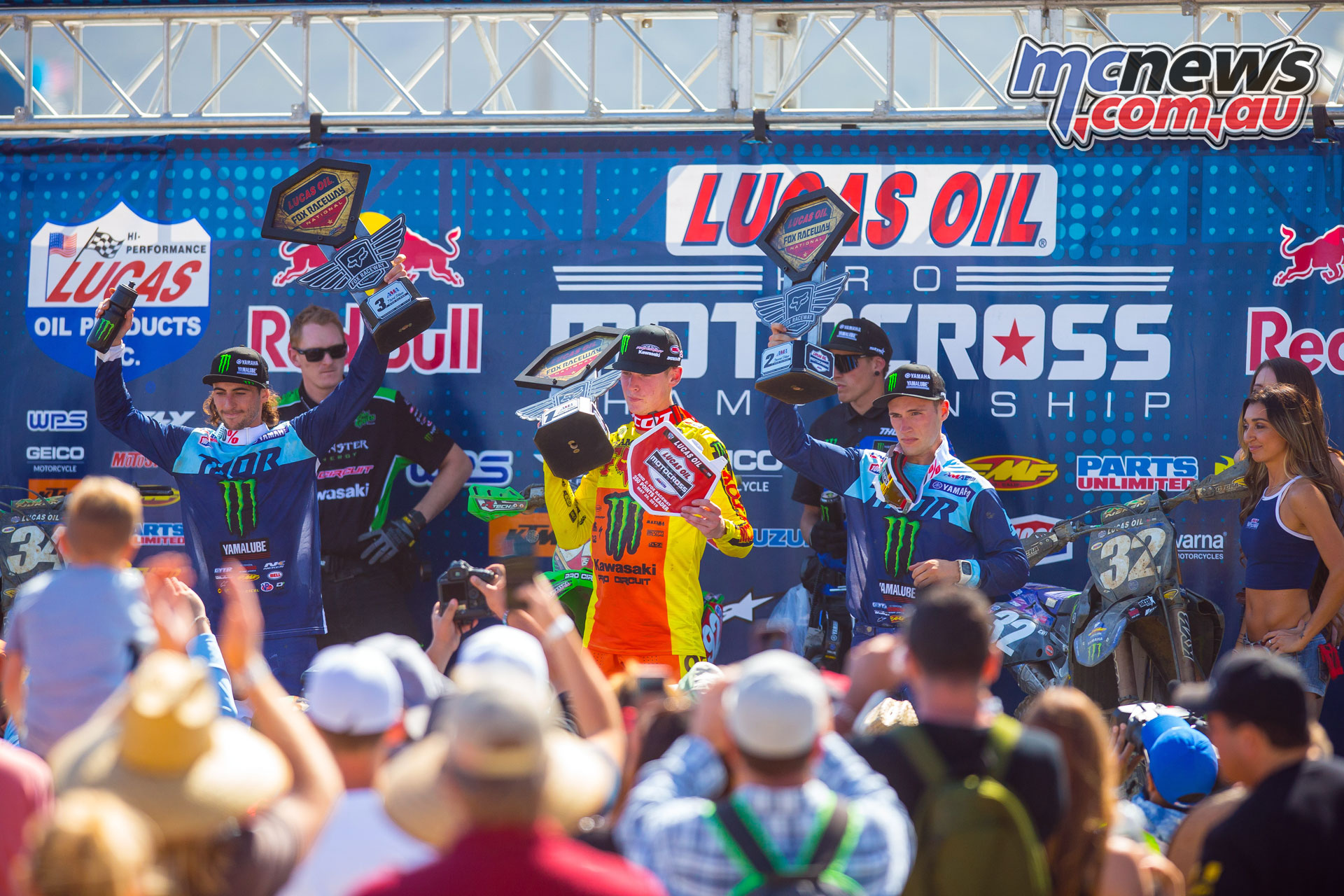 AMA Pro MX Rnd FoxRaceway Podium JK MX Pala