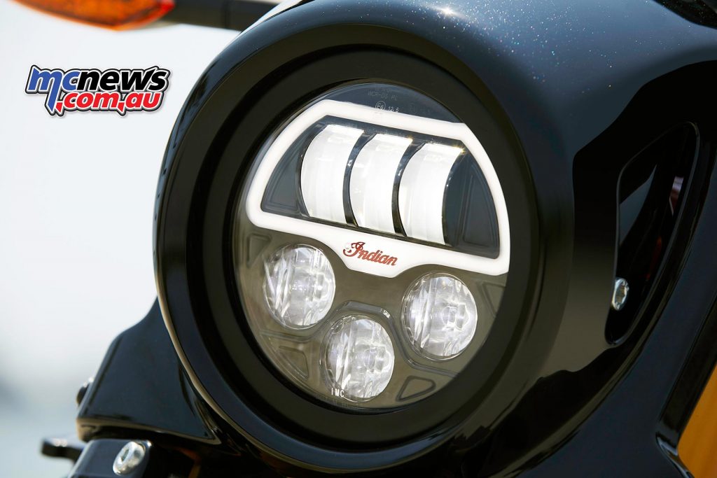 Indian FTR S Rally Replica Headlight
