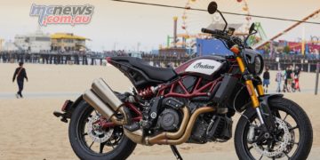 Indian FTR S Rally Replica Scene