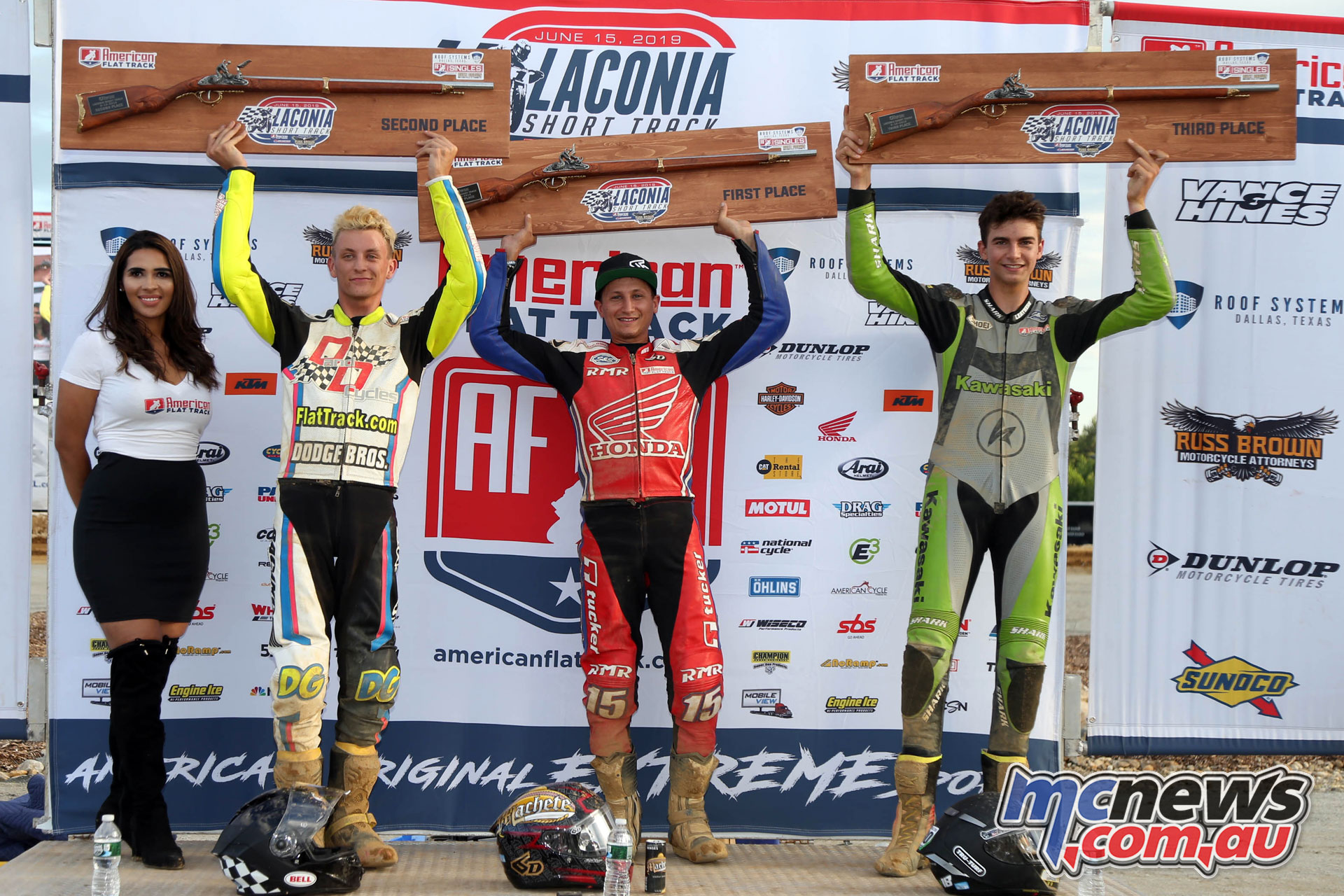 AFT Twins Laconia Short Track Rnd Singles Podium ERV