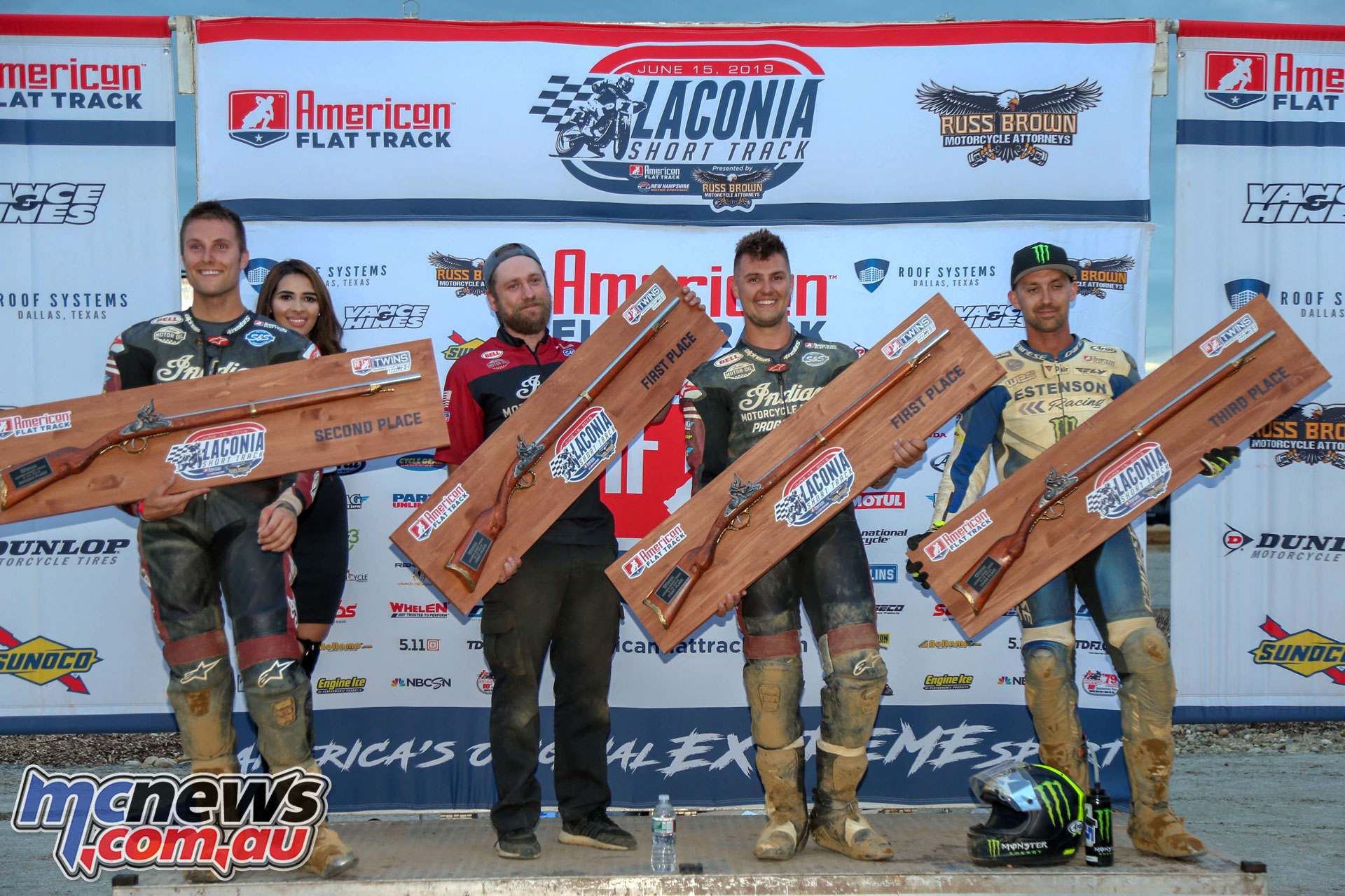 AFT Twins Laconia Short Track Rnd Twins Podium ERV