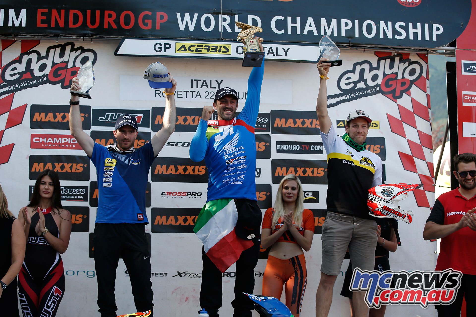 EnduroGP Italy podium e day