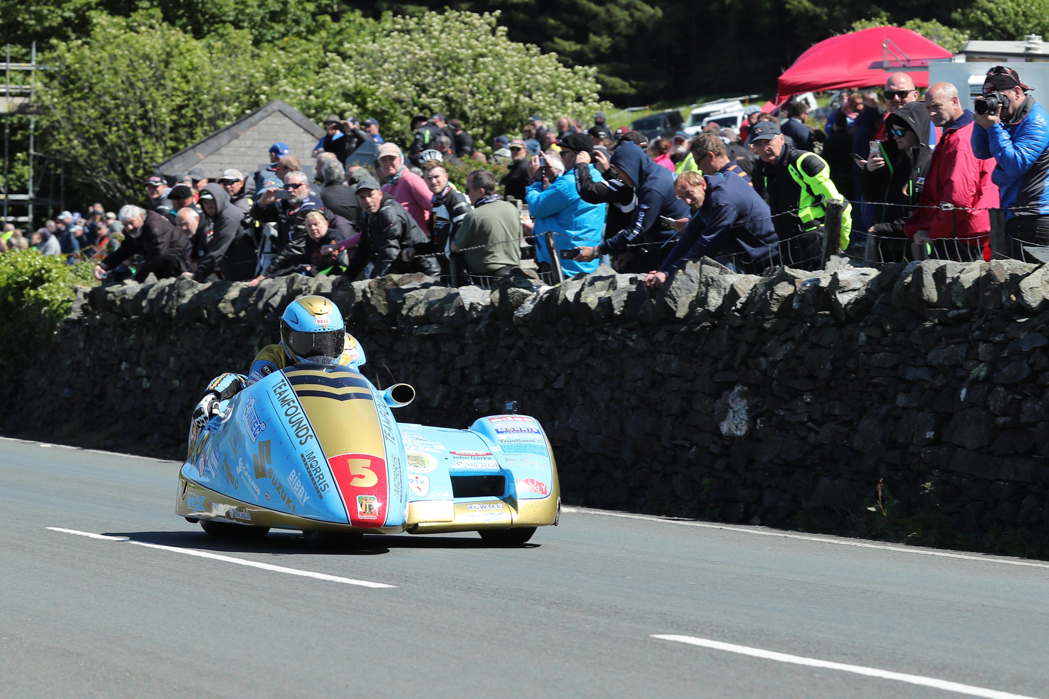 IOMTT Sidecar Race Founds Walmsley IOMTT Sidecar Race Founds Walmsley