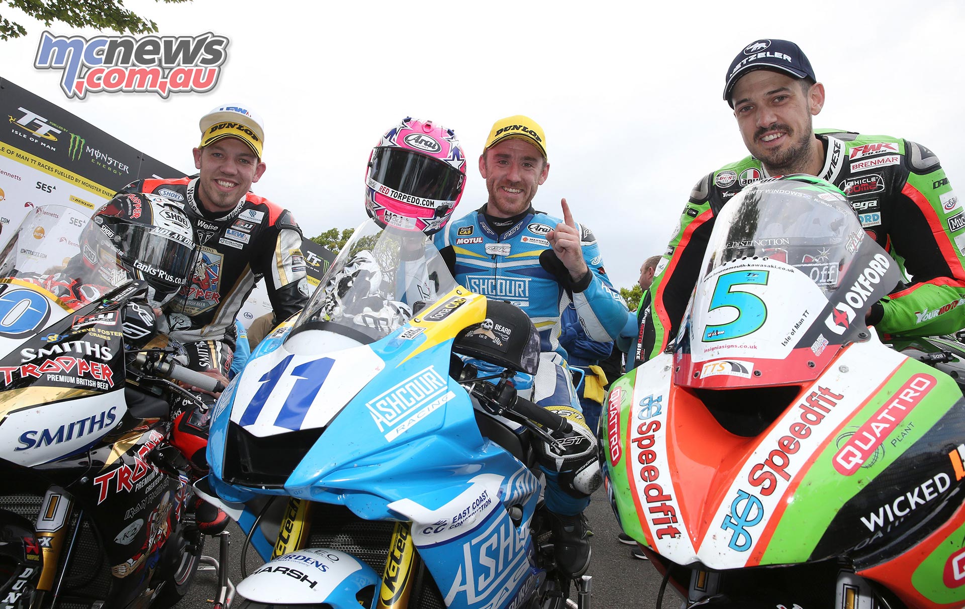 IOMTT Supersport R Podium Johnston Hickman Hillier IOMTT Supersport R Podium Johnston Hickman Hillier