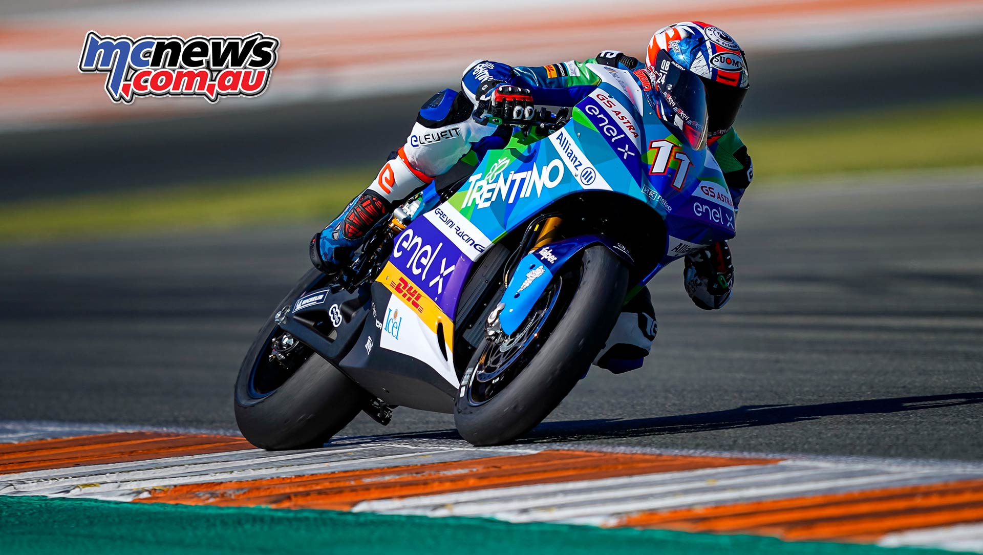 MotoE World Cup test Valencia Final Matteo Ferrari MotoE World Cup test Valencia Final Matteo Ferrari