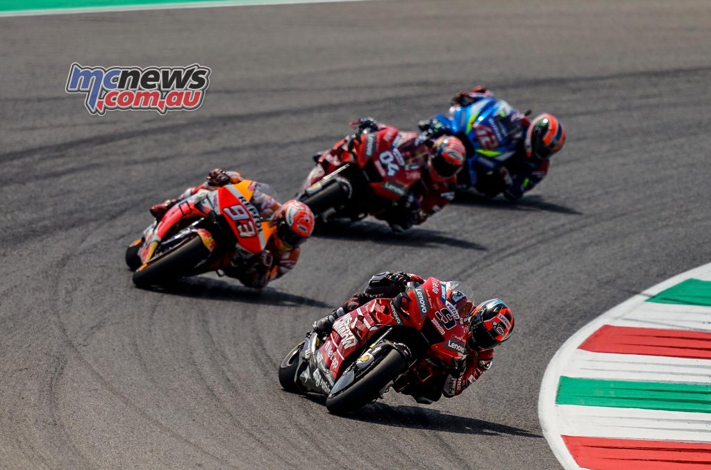 MotoGP Rnd Mugello Race Petrucci Marquez Dovi Rins