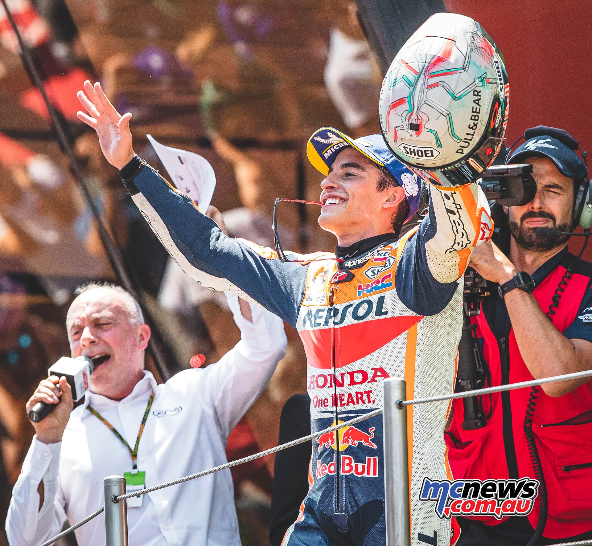 MotoGP Rnd Catalunya Marc Marquez Celebrate MotoGP Rnd Catalunya Marc Marquez Celebrate