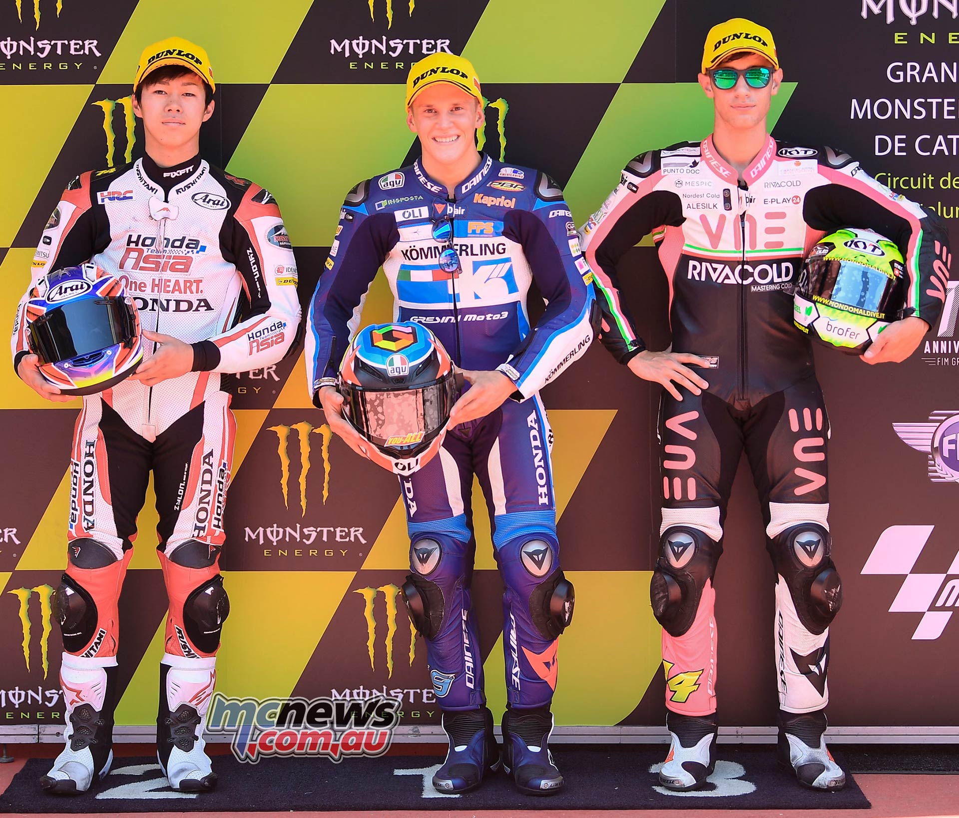 MotoGP Rnd Catalunya QP Moto Gabriel Rodrigo Ogura Arbolino MotoGP Rnd Catalunya QP Moto Gabriel Rodrigo Ogura Arbolino