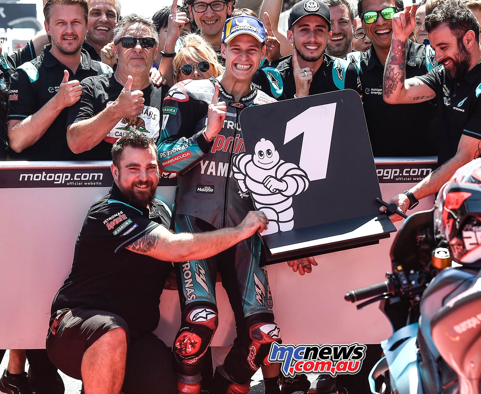 MotoGP Rnd Catalunya QP Quartararo Parcferme MotoGP Rnd Catalunya QP Quartararo Parcferme