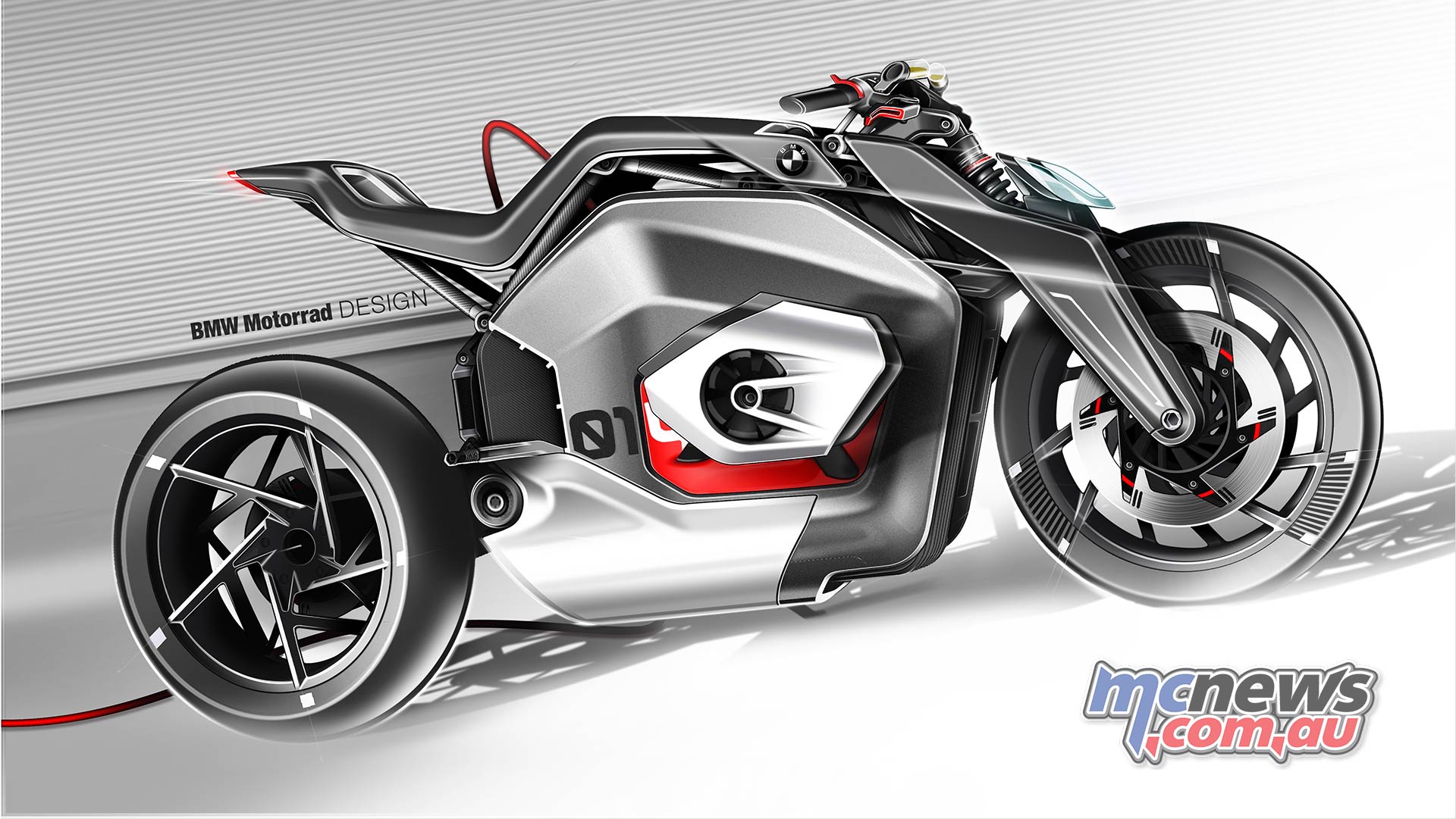 BMW Motorrad Vision DC Roadster Sketch