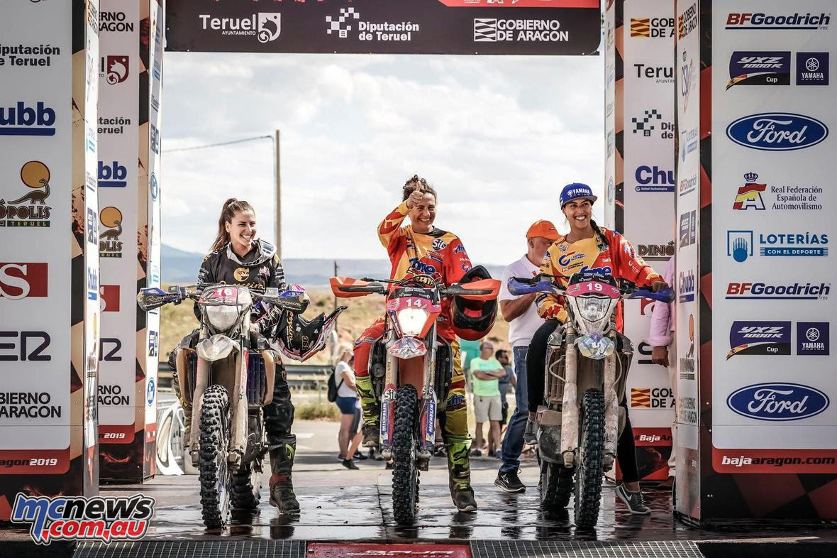 Baja Spain Aragon Bajas Cup Rnd Womens Top podium Baja Spain Aragon Bajas Cup Rnd Womens Top podium