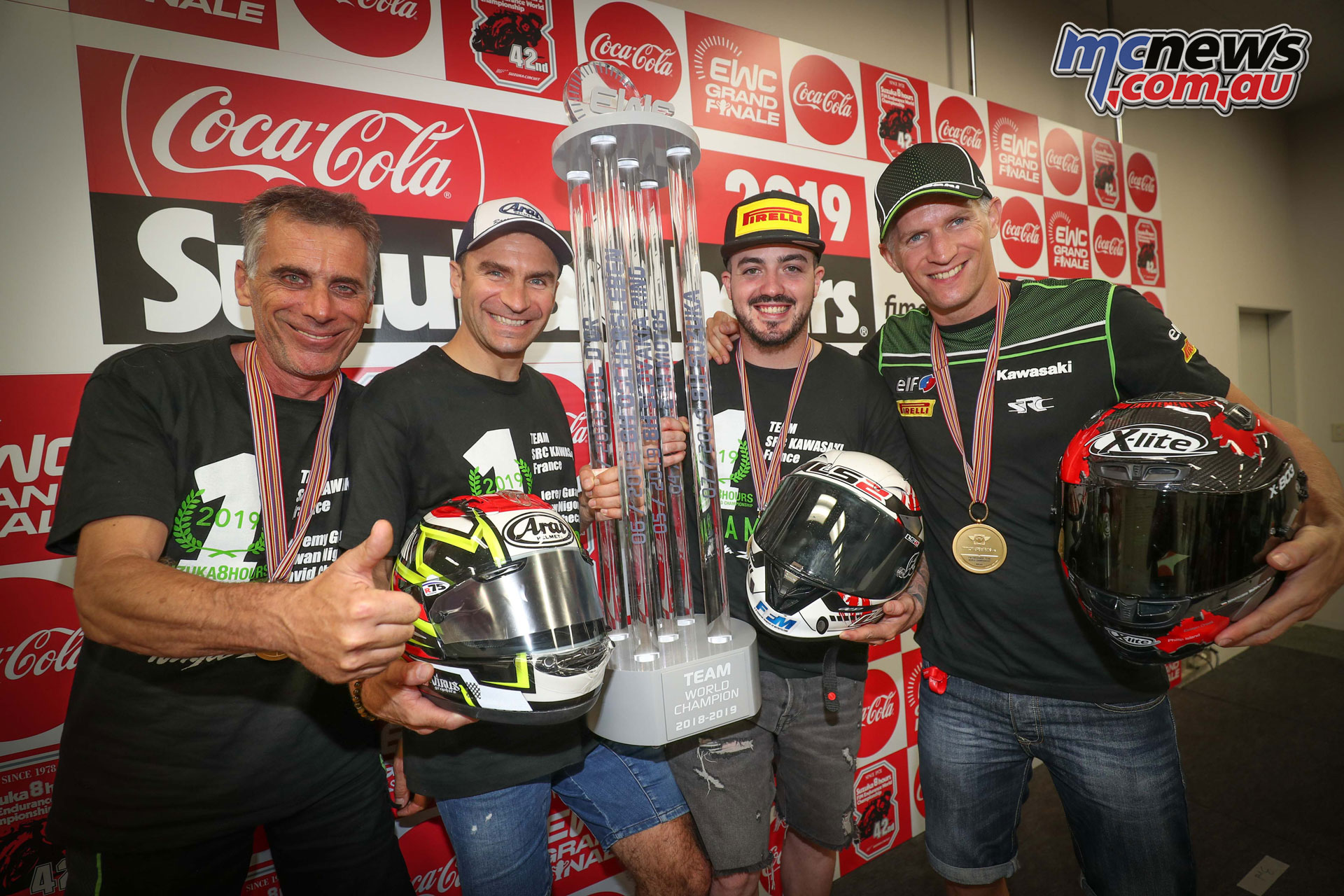 FIM EWC Suzuka Hour TEAM SRC KAWASAKI France trophy FIM EWC Suzuka Hour TEAM SRC KAWASAKI France trophy